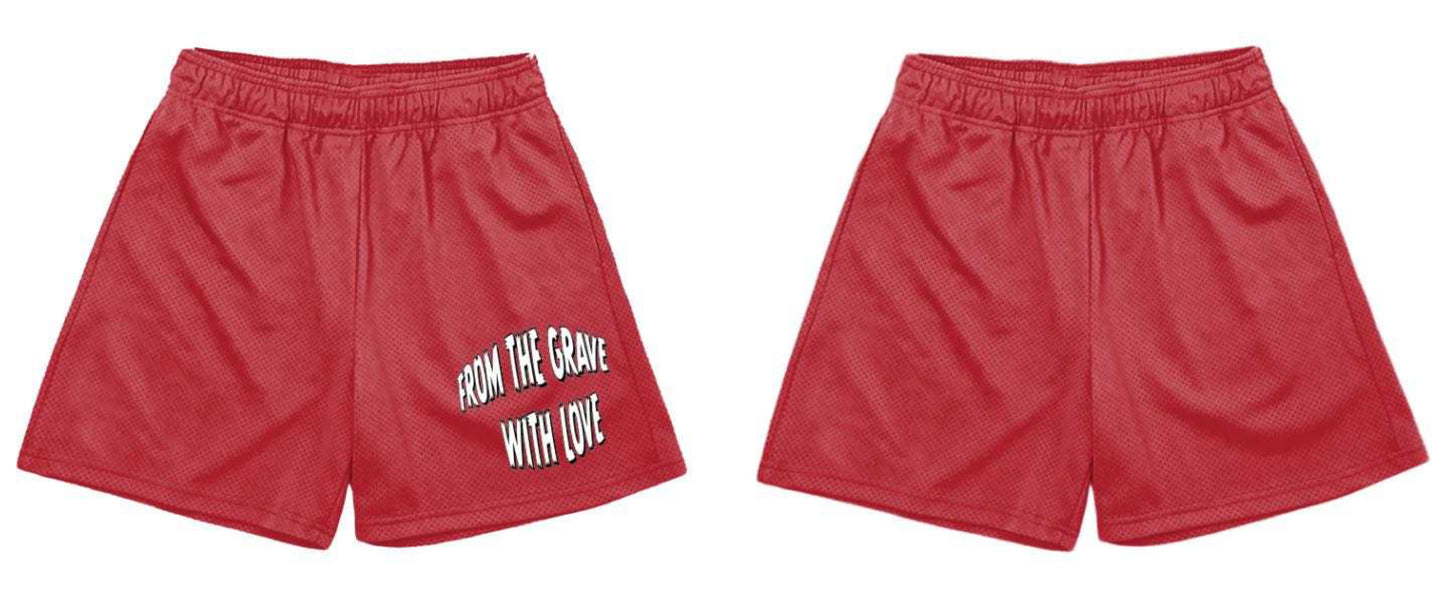 GraveWay 444 Solid Color Custom Shorts