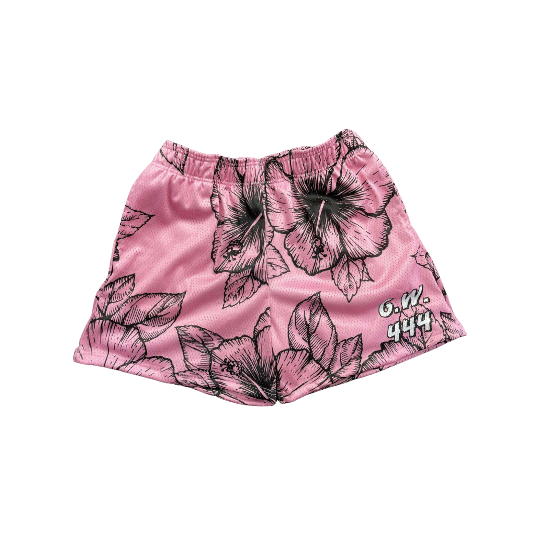 Graveway Floral Print Custom Shorts
