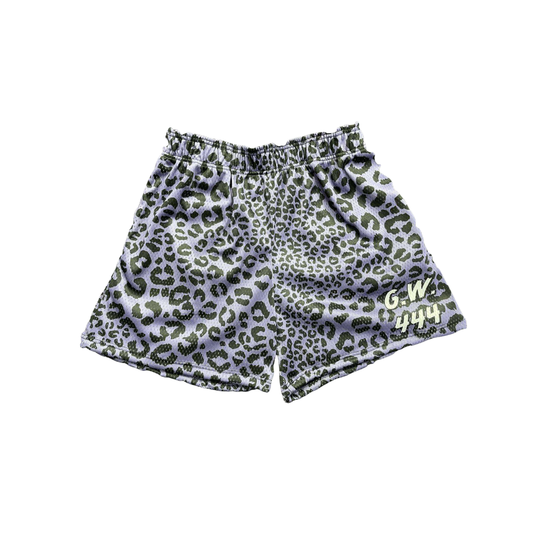 Graveway Leopard Print Patterned Custom Shorts